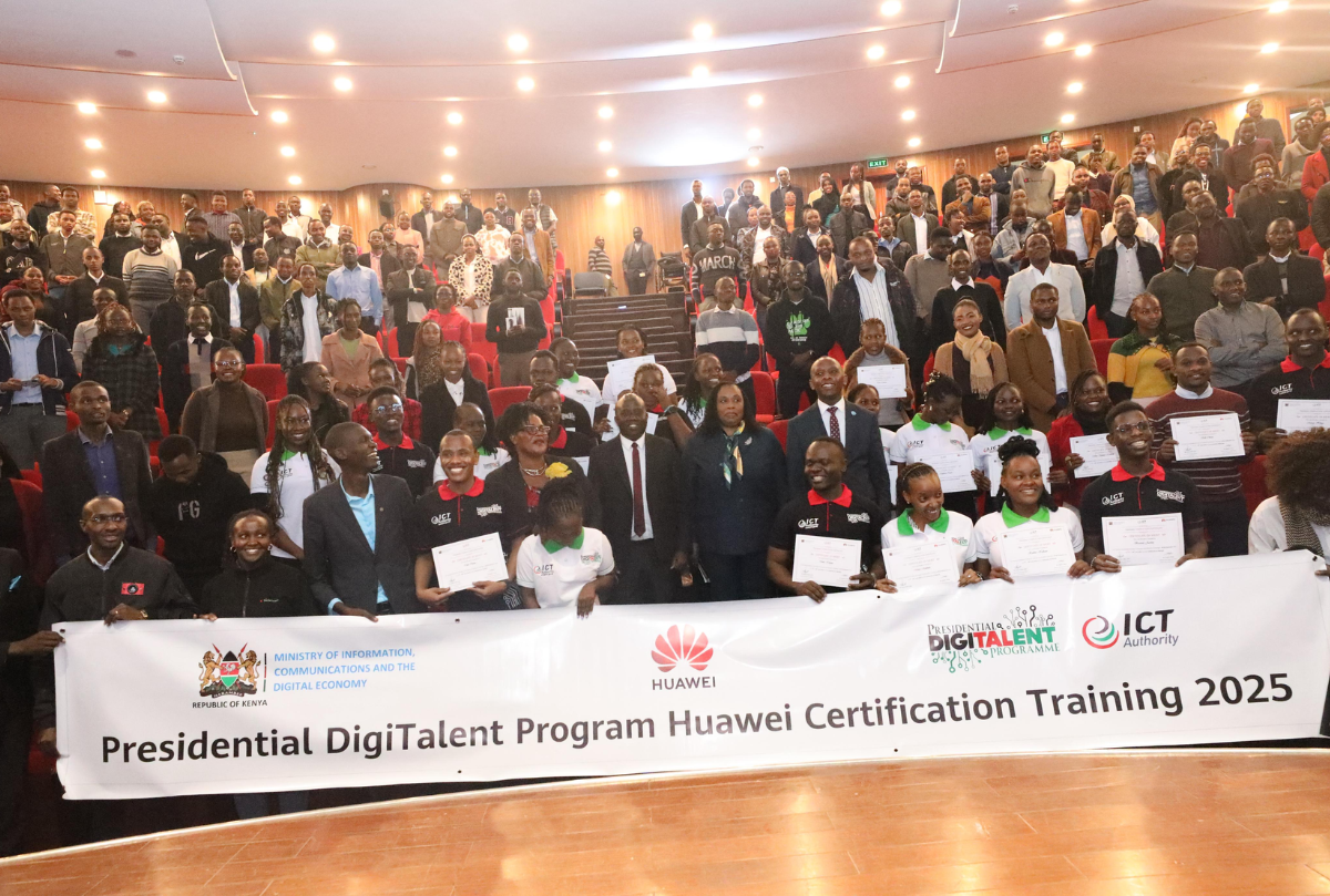 Kenya Trains 400 Tech Graduates Under Presidential Digital Talent Initiative