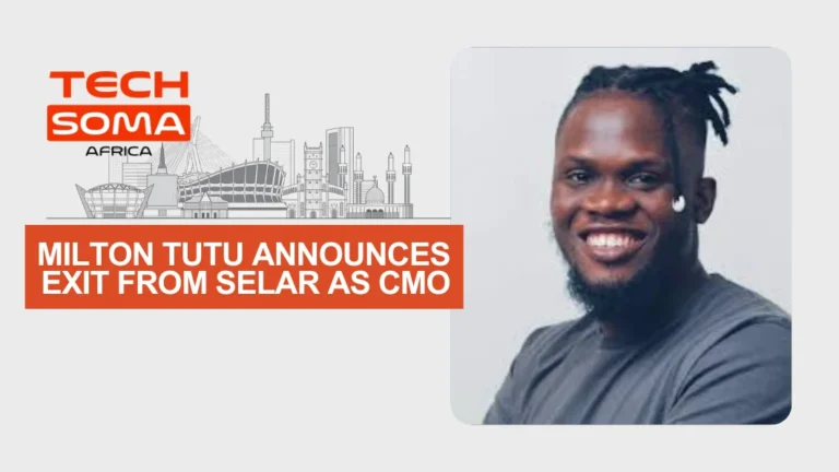 Milton Tutu Announces Exit from Selar as CMO