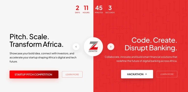 Zenith Bank Nigeria supporting African tech startups