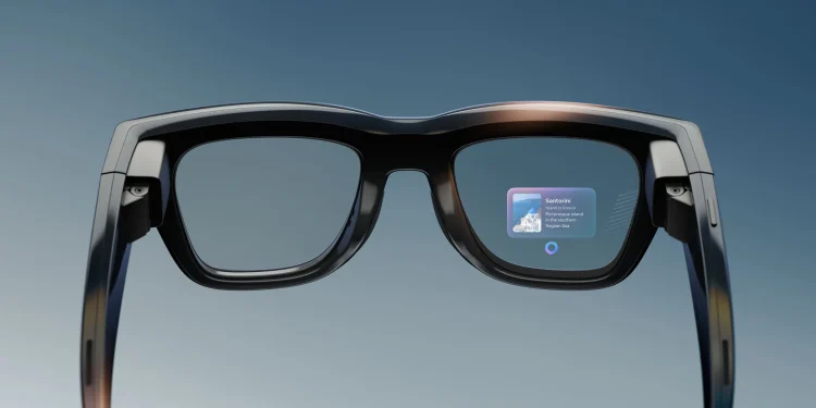 AI glasses usage