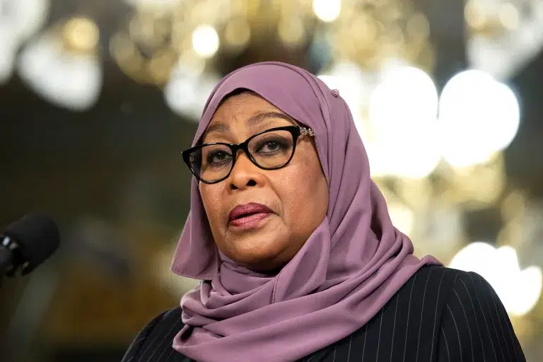 Tanzania president Samia Suluhu Hassan 2022