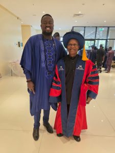 Ifeanyi Abraham and Dr Abraham Nwankwo