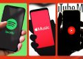 A comparison of spotify, youtube music and apple music