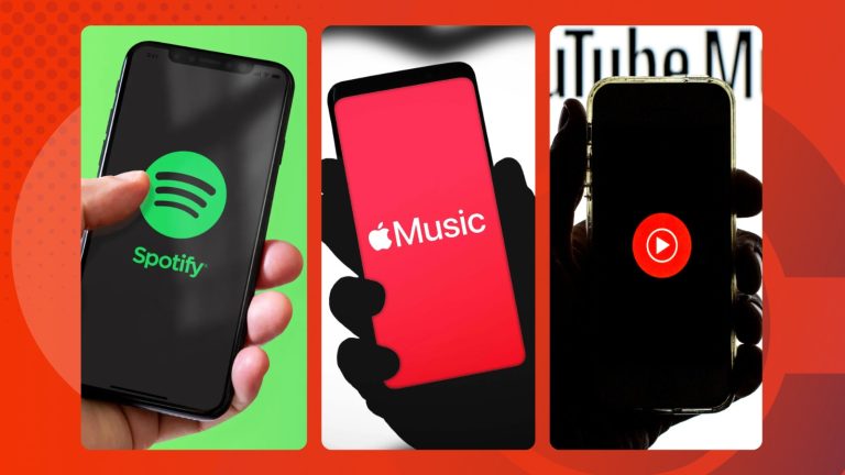 A comparison of spotify, youtube music and apple music