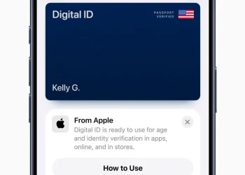 Apple Digital ID Layout