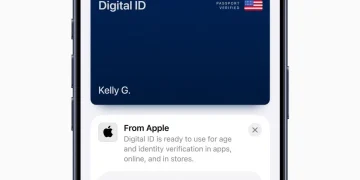 Apple Digital ID Layout