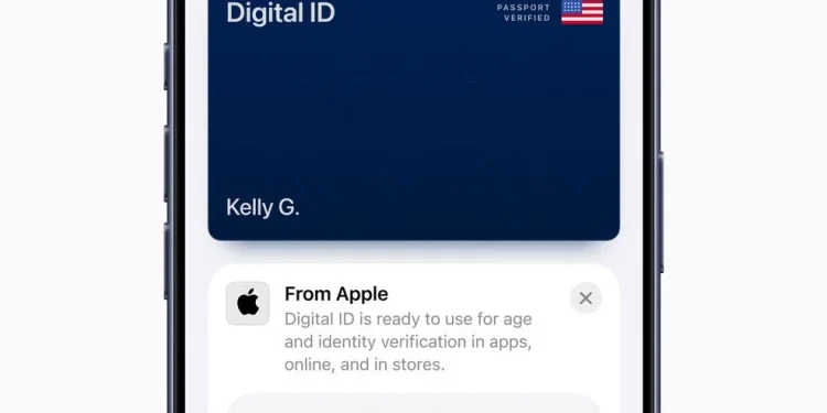 Apple Digital ID Layout