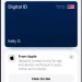 Apple Digital ID Layout