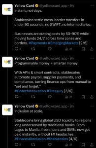 Yellow Card announces shutdown of consumer app to focus on B2B stablecoin infrastructure across Africa.