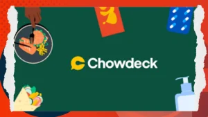 Chowdeck banner image