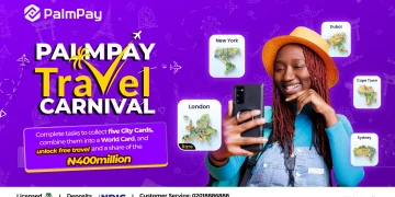 PalmPay Launches ₦400 Million World Travel Carnival Rewards Campaign