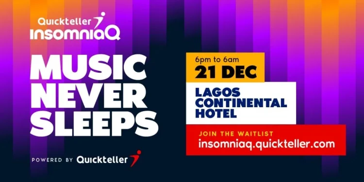 Quickteller’s InsomniaQ Brings An All Night Music And Culture Experience To Lagos