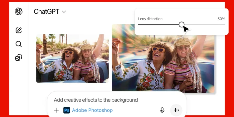 Adobe Apps is now Integrated into ChatGPT for Free Photo and PDF Editing