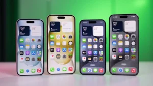 Storage on iphones