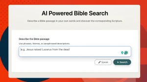 The “Shazam” for Scripture