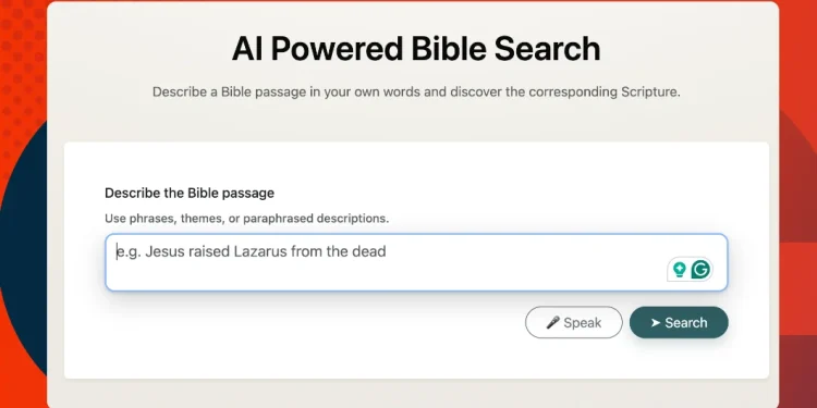 The “Shazam” for Scripture
