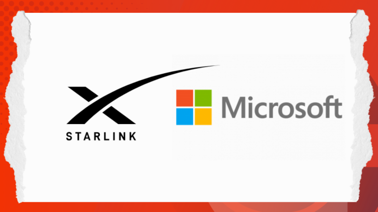 Microsoft and Starlink Partners to bring internet to underserved communities