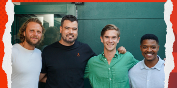 Yazi WhatsApp AI research platform founders Timothy Treagus and Mzwandile Sotsaka secure first institutional funding