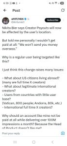 Techsoma Africa X creator revenue