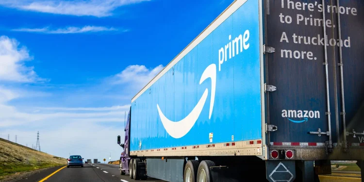 Amazon Logistics Truck