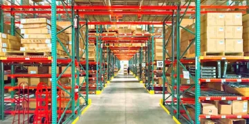 A wide view of a modern industrial manufacturing zone in Egypt, representing the country's push for local smartphone production