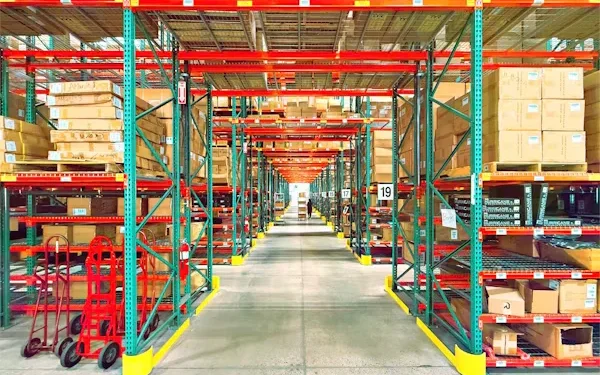 A wide view of a modern industrial manufacturing zone in Egypt, representing the country's push for local smartphone production