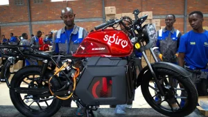 Spiro battery swapping Africa