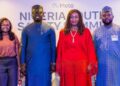 L-R: Sylvia Musalagani, head of Safety Policy, Europe, Middle East and Africa (EMEA), Meta; Ayodele Olawande, Honourable Minister of Youth Development; Sade Dada, Head of Public Policy, Anglophone West Africa, Meta; and Ahmed Yusuf Tanbuwal, Ag Director, Digital Literacy and Capacity Building Department, National Information Technology Development Agency (NITDA), during the Nigeria Youth Safety Summit organised by Meta on Thursday, June 25, 2026, in Abuja.