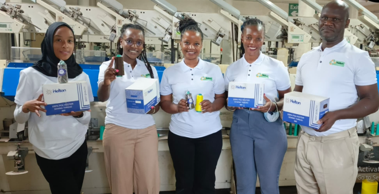 Uganda’s Helton Traders transforming plastic waste into fabric and wins big
