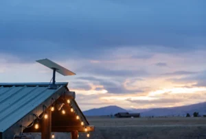 A Starlink dish, after Namibia's CRAN rejected the company's licence appeal over local-ownership rules