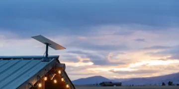 A Starlink dish, after Namibia's CRAN rejected the company's licence appeal over local-ownership rules