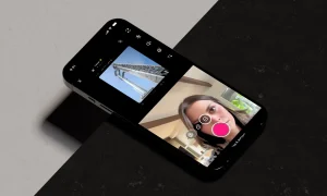 X React with video