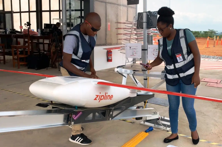 Zipline Nigeria for medical service delivery