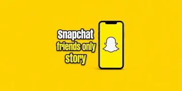 Snapchat Friends only story