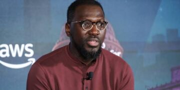 Flutterwave CEO Olugbenga Agboola, as the company hits a $3.2 billion valuation in its Ripple-backed Series E