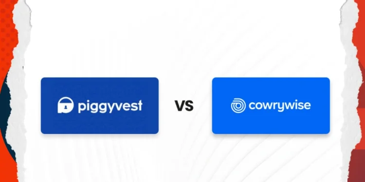 Piggyvest vs cowrywise logo