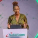Esther Waititu, Safaricom's outgoing Chief Financial Services Officer, whose departure coincides with Vodacom formalising control of the company