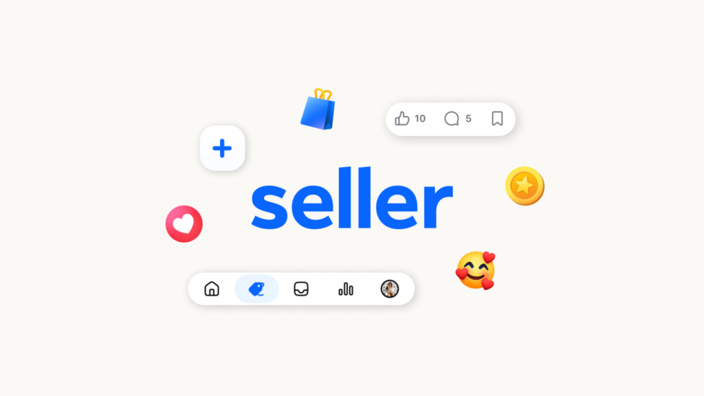 Introducing Seller an App for Facebook Marketplace Sellers Header