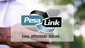 PesaLink branding, the interbank payment platform now undercutting M-Pesa's transfer fees