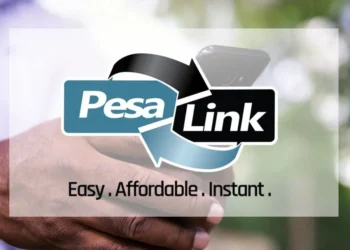 PesaLink branding, the interbank payment platform now undercutting M-Pesa's transfer fees