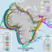 Techsoma Africa A map of submarine cables connecting Africa to the rest of the world's internet infrastructure