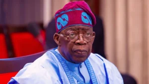 President Bola Ahmed Tinubu as Nigeria opens an investigation into Meta, Google, X, and AI platforms