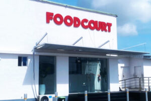 A foodcourt restaurant