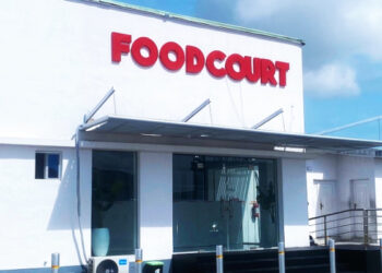 A foodcourt restaurant