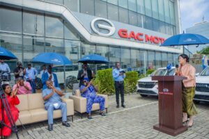 CIG Motors Donates ₦300m Worth of Vehicles to Lagos LSSTF 3 Chief Diana Chen Chairman and CEO of CIG Motors Group has led the donation of 10 operational 2