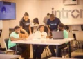 Intron AI team after sahara v2.5 launch