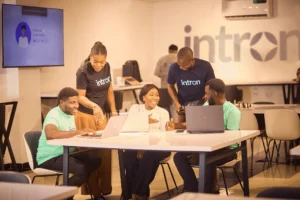 Intron AI team after sahara v2.5 launch