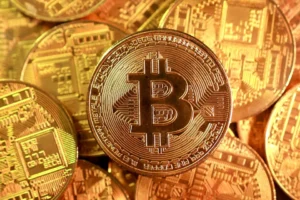A picture of bitcoin
