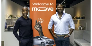 Ladi Delano and Jide Odunsi, co founders of Moove