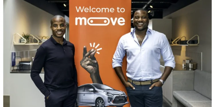 Ladi Delano and Jide Odunsi, co founders of Moove